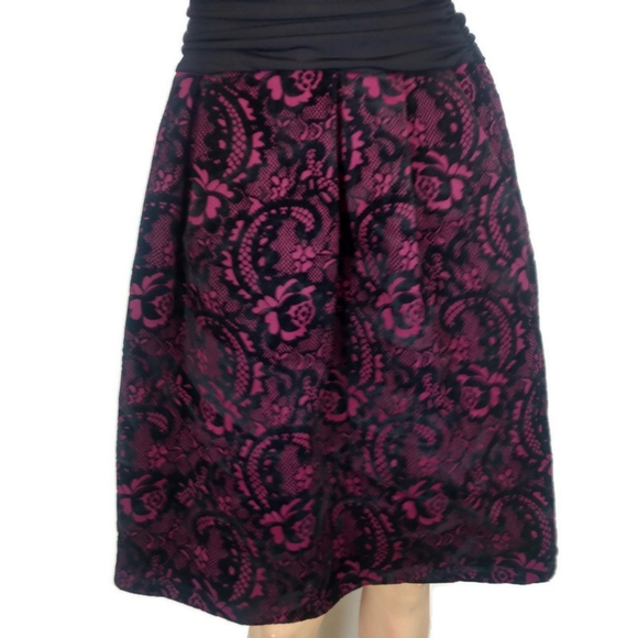 Enfocus Studio Semi formal lace drape dress - Picture 3 of 7